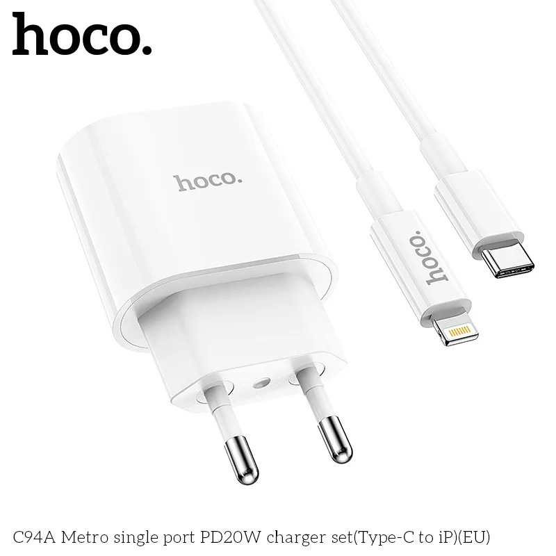 bộ sạc nhanh giá sỉ hoco c94a