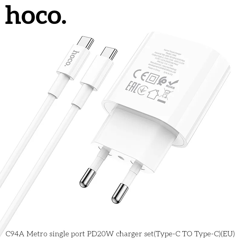 bộ sạc pd20w chính hãng cho shop