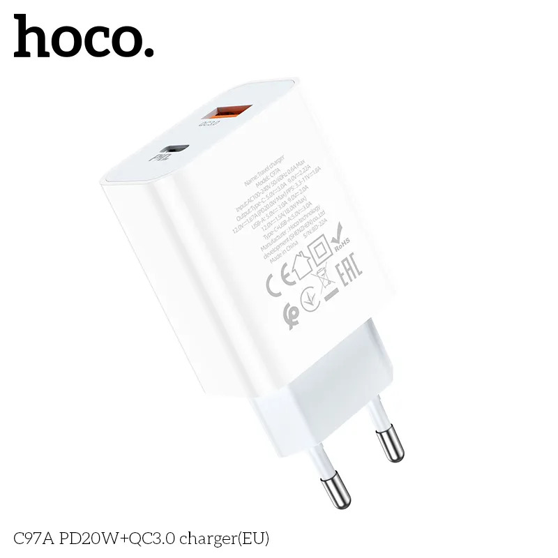 củ sạc nhanh giá sỉ Hoco C97A