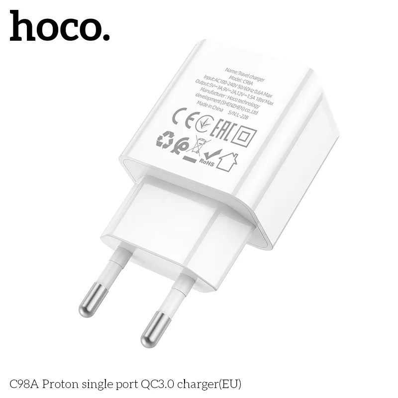 củ sạc Hoco đại lý bảo hành