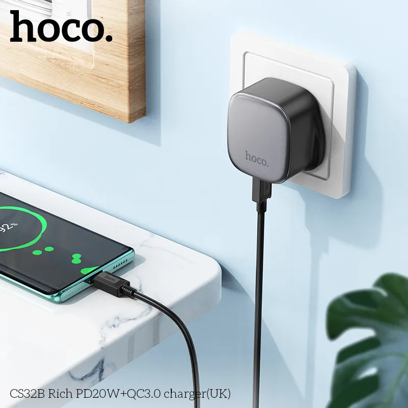 củ sạc chống cháy giá sỉ Hoco