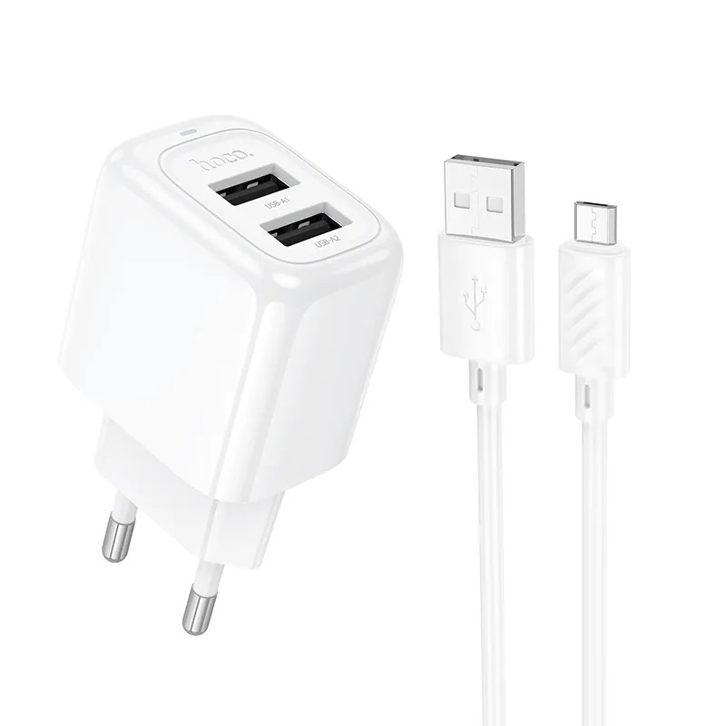 bộ sạc kèm dây micro usb giá sỉ hoco cs51a cho đại lý shop