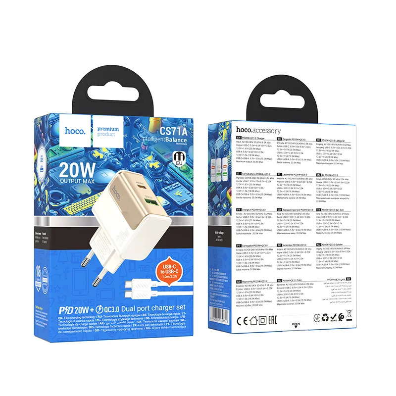 bộ sạc nhanh hoco cs71a dành cho shop