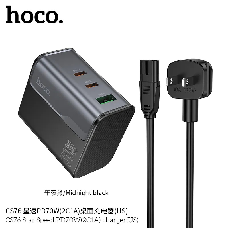 củ sạc hoco cs76 review thực tế