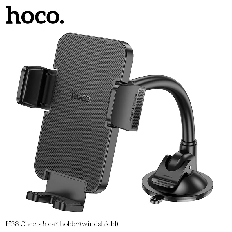 giá đỡ ô tô hoco h38 cheetah silicon