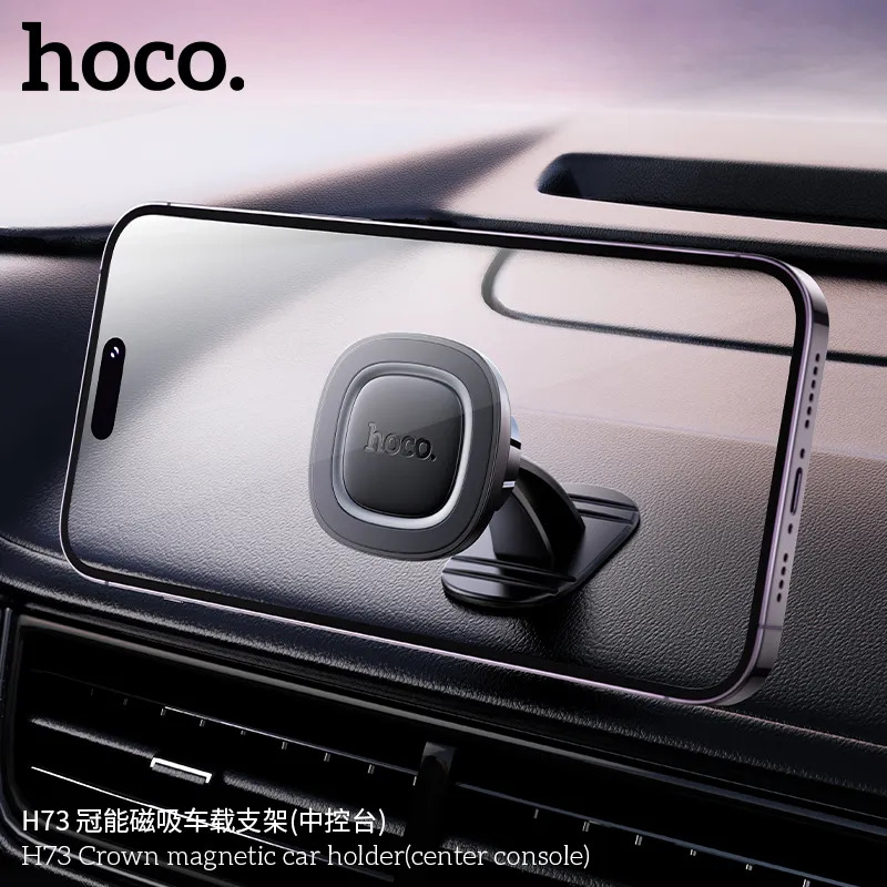 giá đỡ điện thoại taplo trung tâm xe hơi Hoco