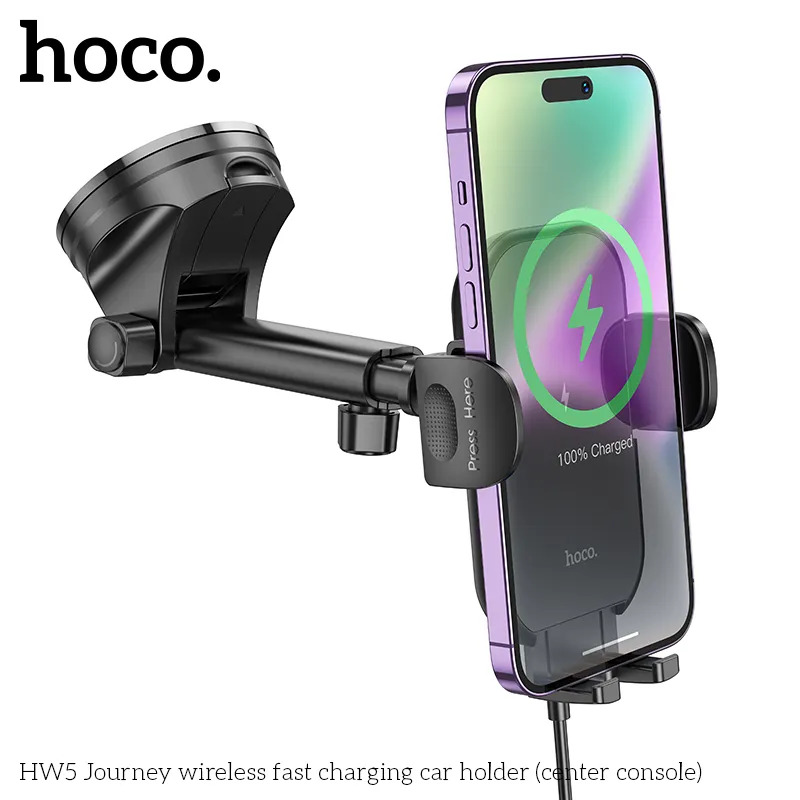 bán buôn giá đỡ ô tô sạc không dây hoco