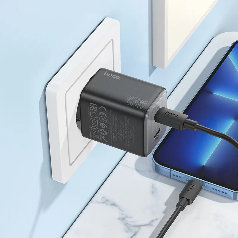 hướng dẫn dùng củ sạc hoco n42
