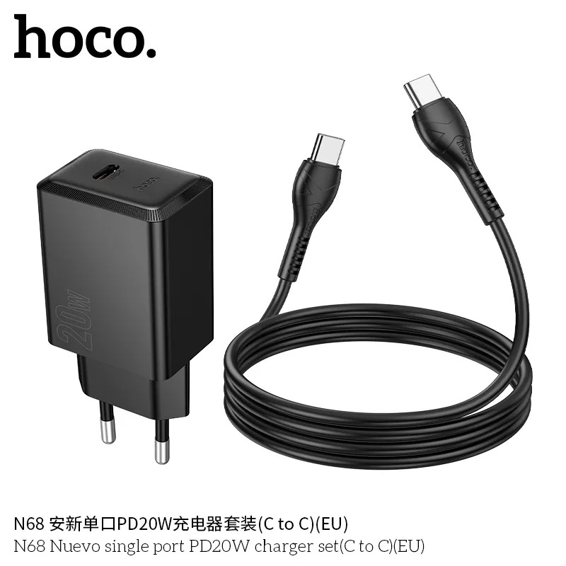 địa chỉ bán sỉ bộ sạc hoco n68 chính hãng