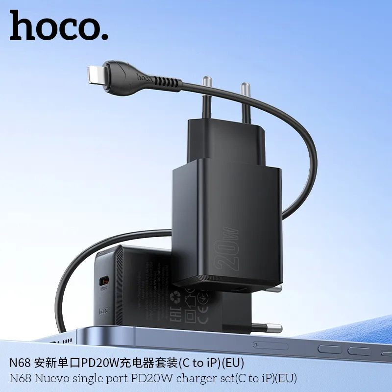 bộ sạc nhanh kèm dây c to ip chính hãng