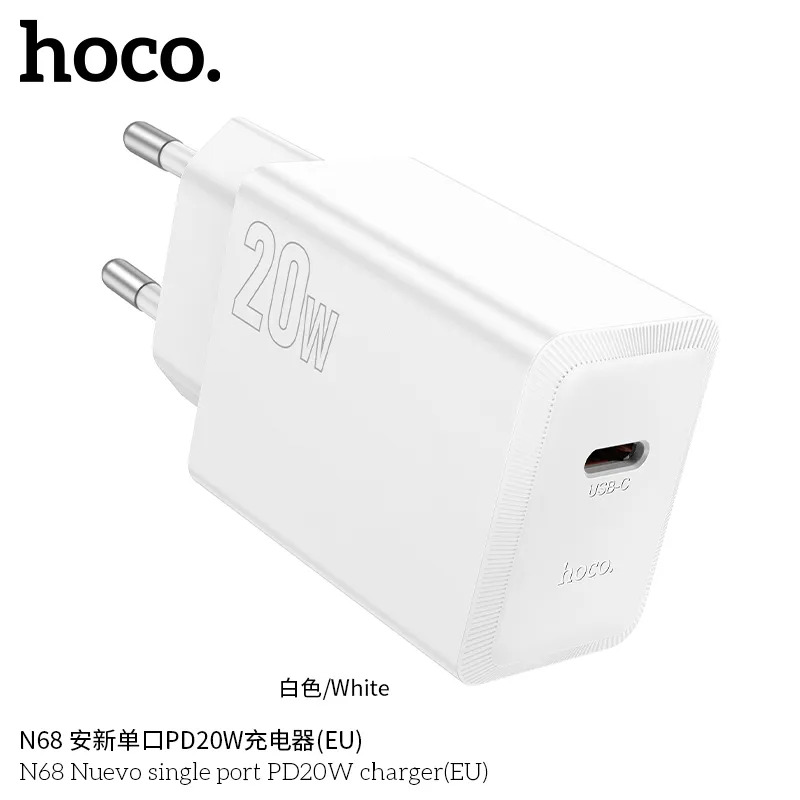 củ sạc hoco n68 nhỏ gọn bỏ sỉ