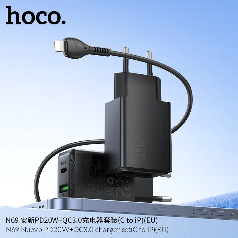 bộ sạc hoco n69 bán sỉ