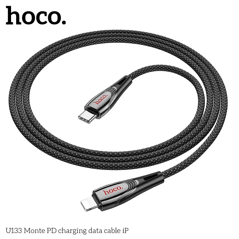 cáp sạc bện chống đứt sỉ đại lý hoco u133