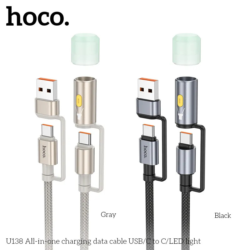 cáp sạc type-c to type-c hoco u138 giá sỉ