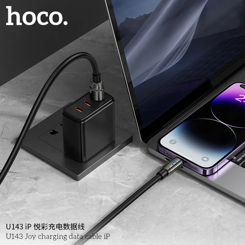 Cáp Lightning Hoco giá sỉ vẻ ngoài cao cấp