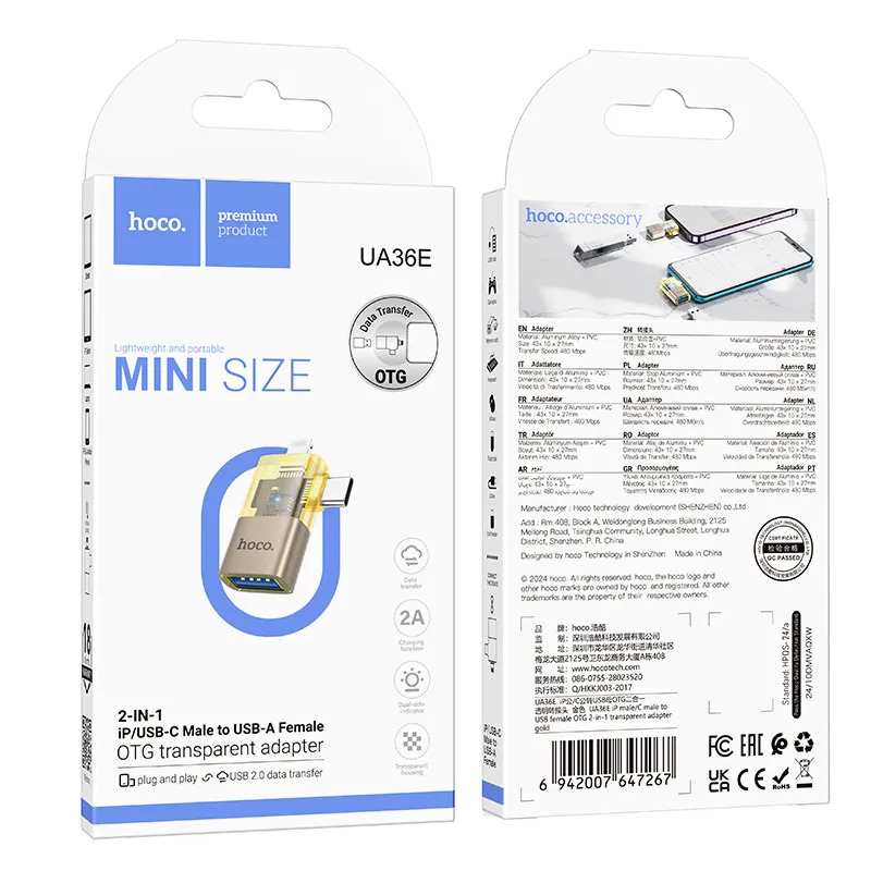 bộ chuyển đổi otg 2in1 giá rẻ