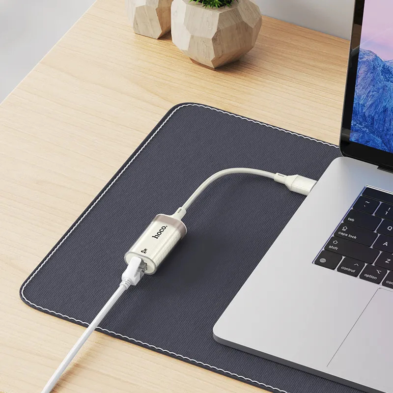 bộ chuyển đổi ethernet lightning hoco giá đại lý
