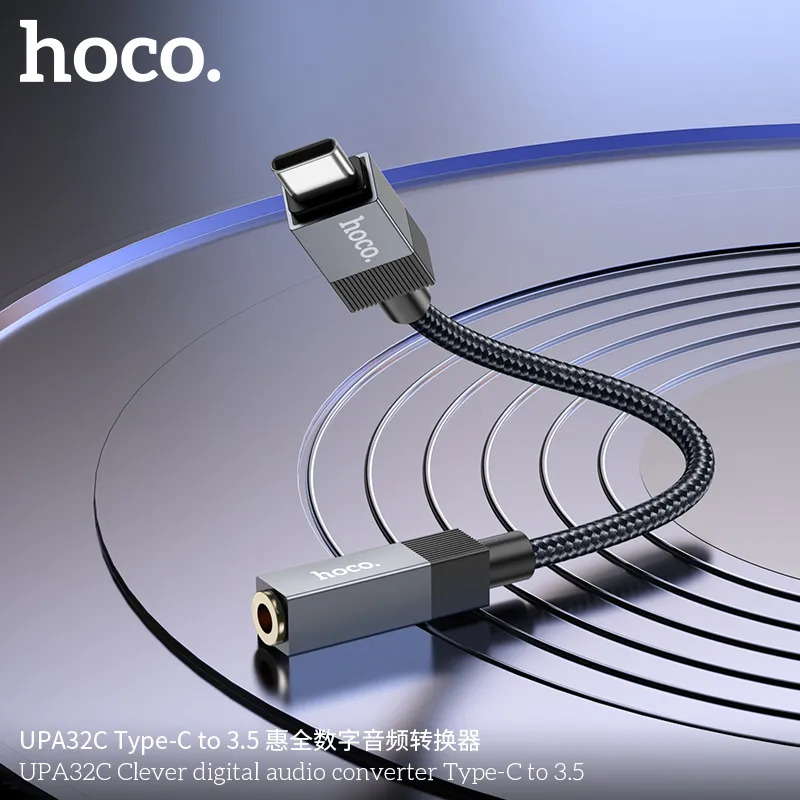 cáp chuyển đổi âm thanh hoco upa32c chính hãng