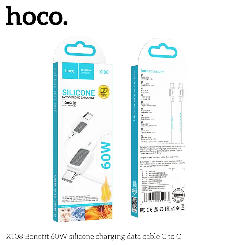 cáp sạc hoco x108 dành cho shop sỉ