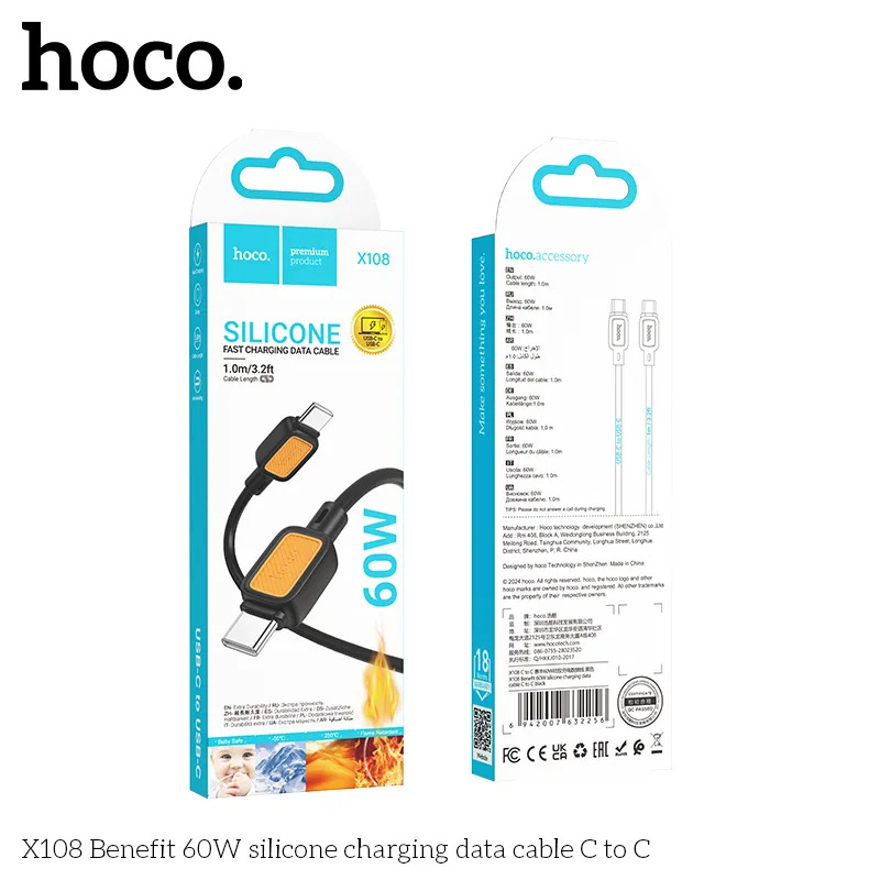 hướng dẫn bảo quản cáp silicon hoco type-c