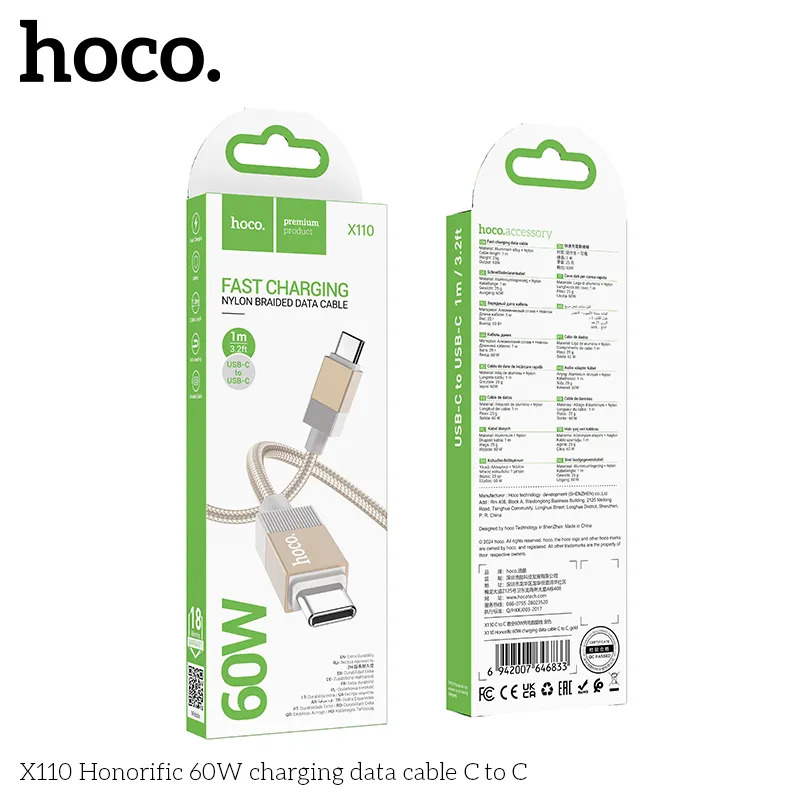 giá sỉ cáp sạc type-c hoco đại lý