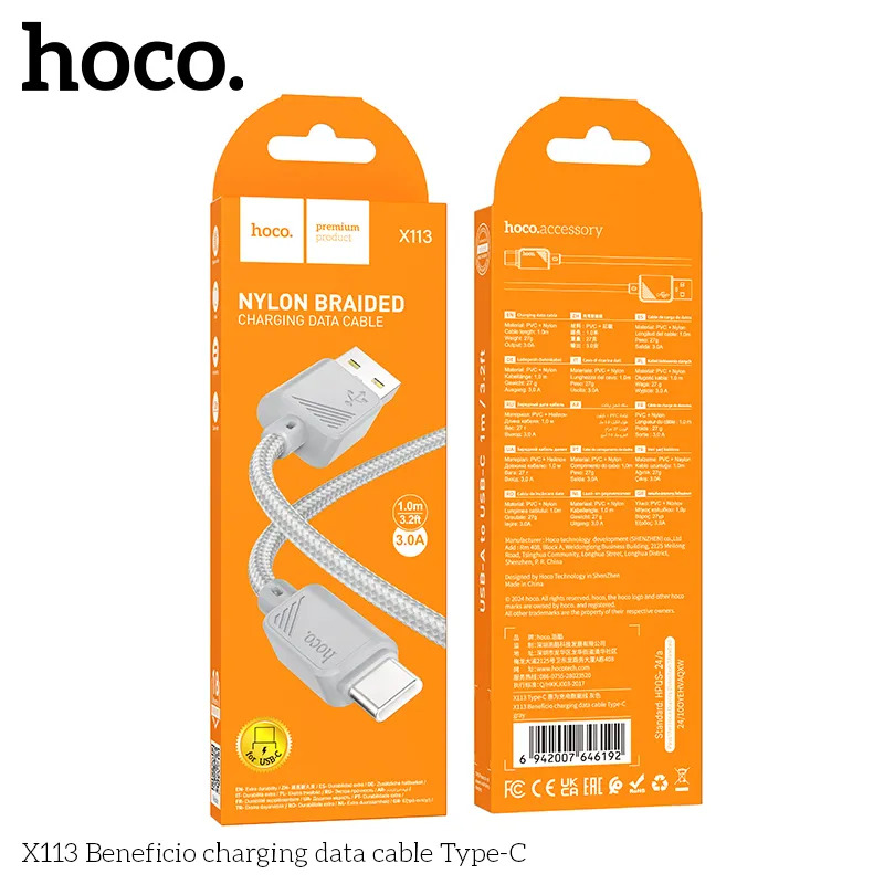 giá sỉ cáp sạc type-c hoco
