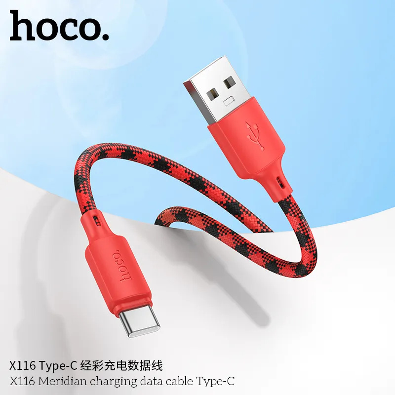 cáp sạc type-c hoco x116 giá sỉ đại lý