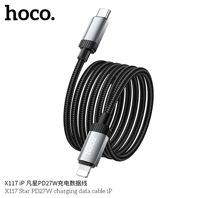 cáp sạc nhanh shop bán lẻ Hoco X117 27W