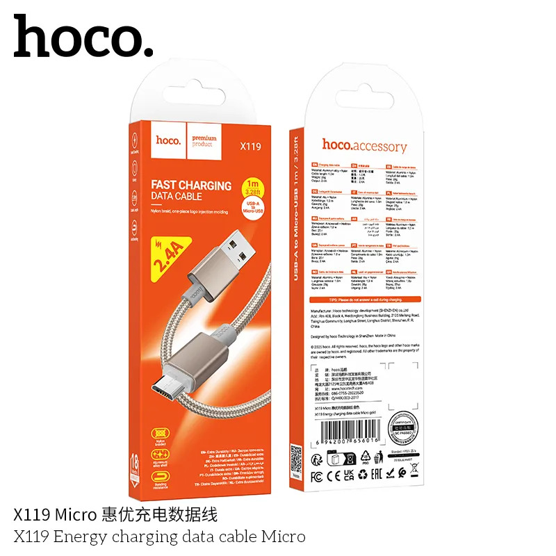 lợi nhuận bán sỉ cáp micro usb