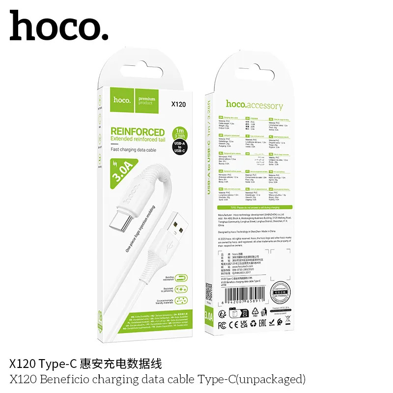 dây sạc bện lò xo bỏ sỉ hoco