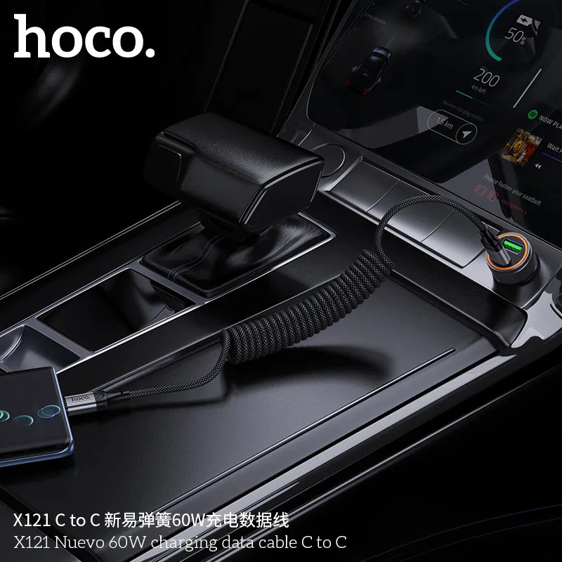 cáp sạc nhanh type-c 60w chính hãng hoco