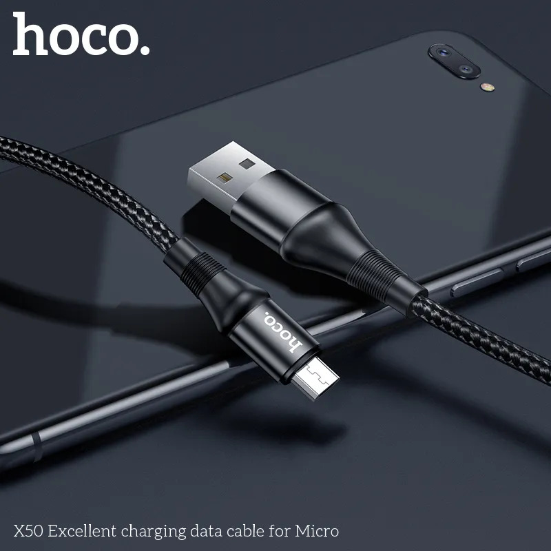 cáp sạc micro hoco x50 excellent phụ kiện giá sỉ shop