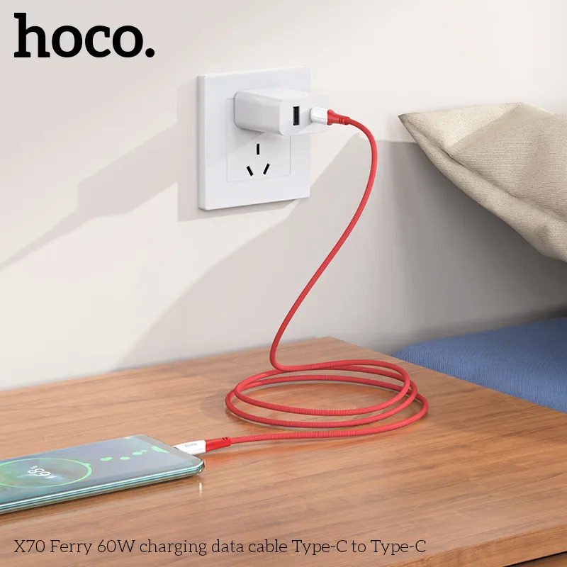 bán buôn cáp sạc nhanh 60w hoco