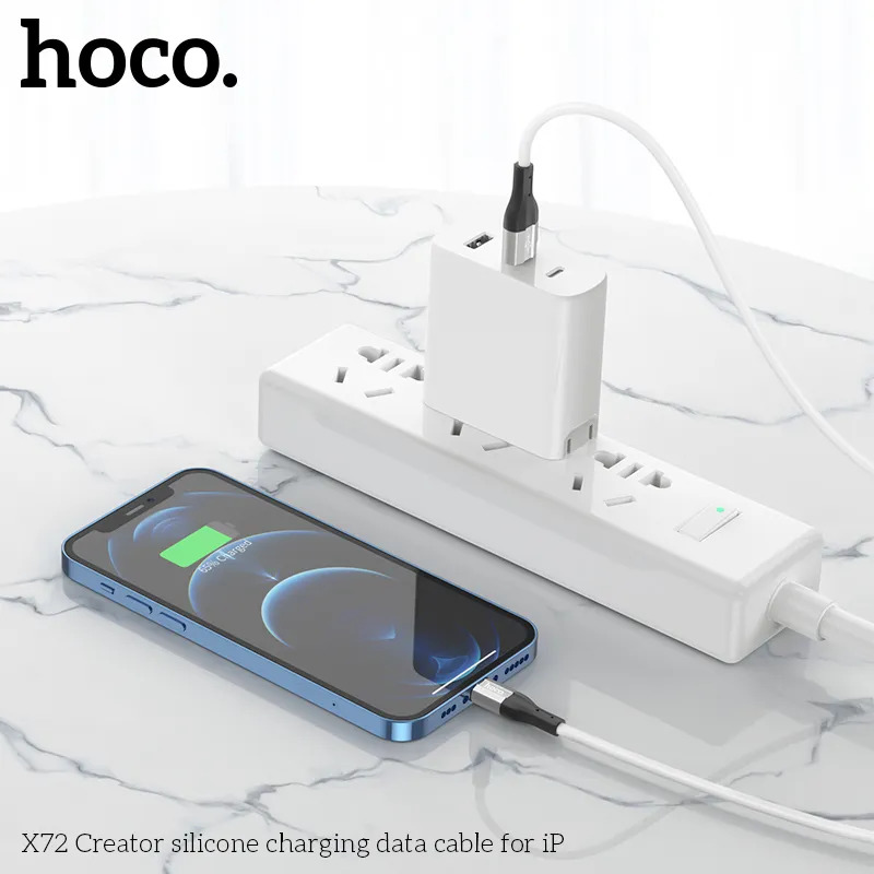 cáp sạc iPhone silicon mềm bền