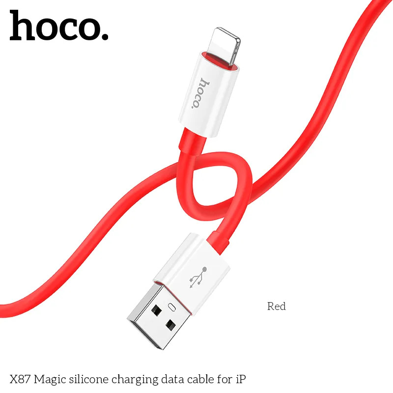 cáp sạc ip giá sỉ hoco silicon
