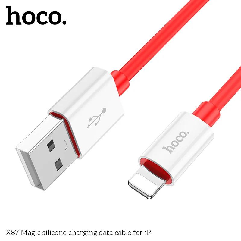 review cáp sạc hoco x87 silicon magic cho shop sỉ