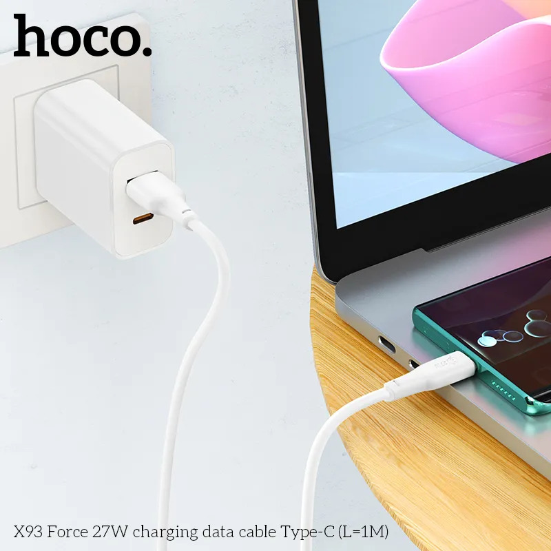 đại lý cáp sạc hoco x93 chính hãng