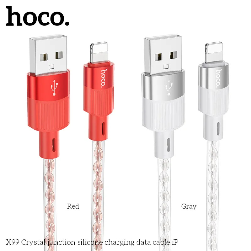 so sánh cáp sạc silicon Hoco với cáp thường
