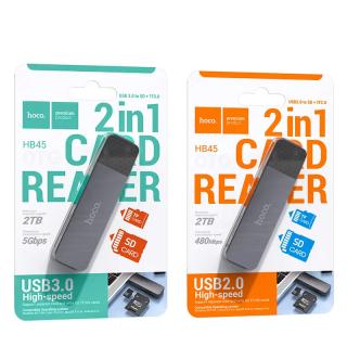 Bộ Chuyển Đổi Hoco HB45 Spirit 2-in-1 USB 3.0 card reader