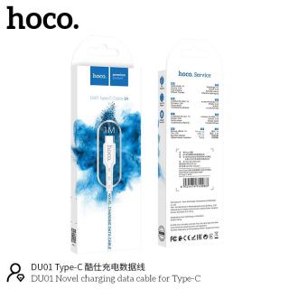 Cáp sạc USB to Type-C Hoco DU01 sạc nhanh bền bỉ