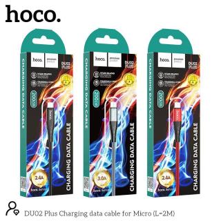 Dây cáp sạc Micro Hoco DU02 dài 2 mét