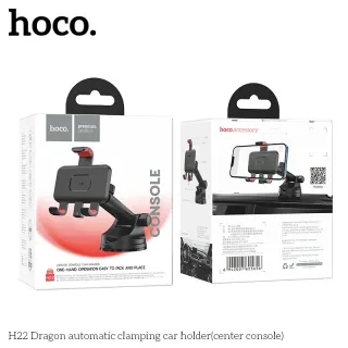 Giá Đỡ Ô Tô Hoco H22 Dragon Automatic Clamping (Center Console)