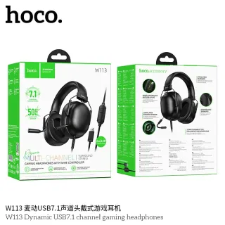 Tai Nghe Chụp Tai Gaming Hoco W113 Dynamic USB 7.1 Channel