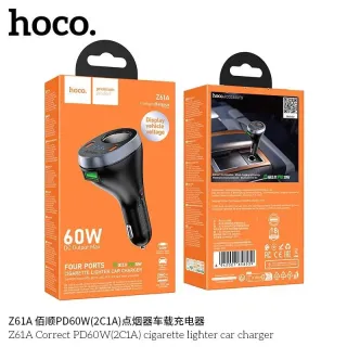 Tẩu Sạc Ô tô Hoco Z61A Correct PD60W