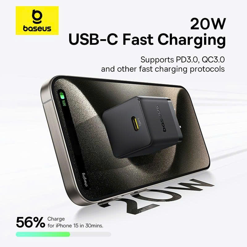 Củ Sạc Baseus Palm P10111603113-00 20w giá tốt