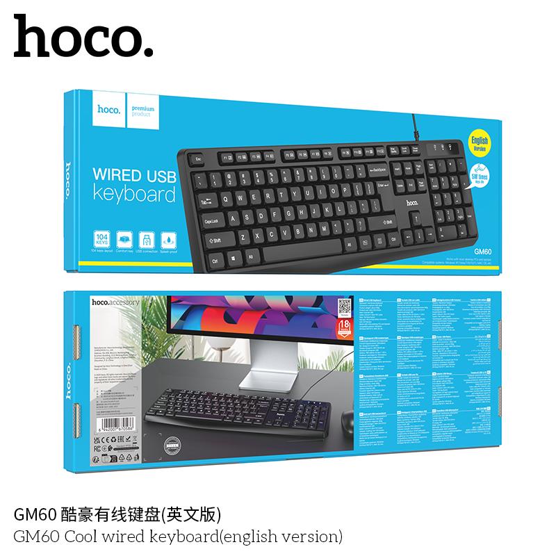 Bàn phím máy tính Hoco GM60
