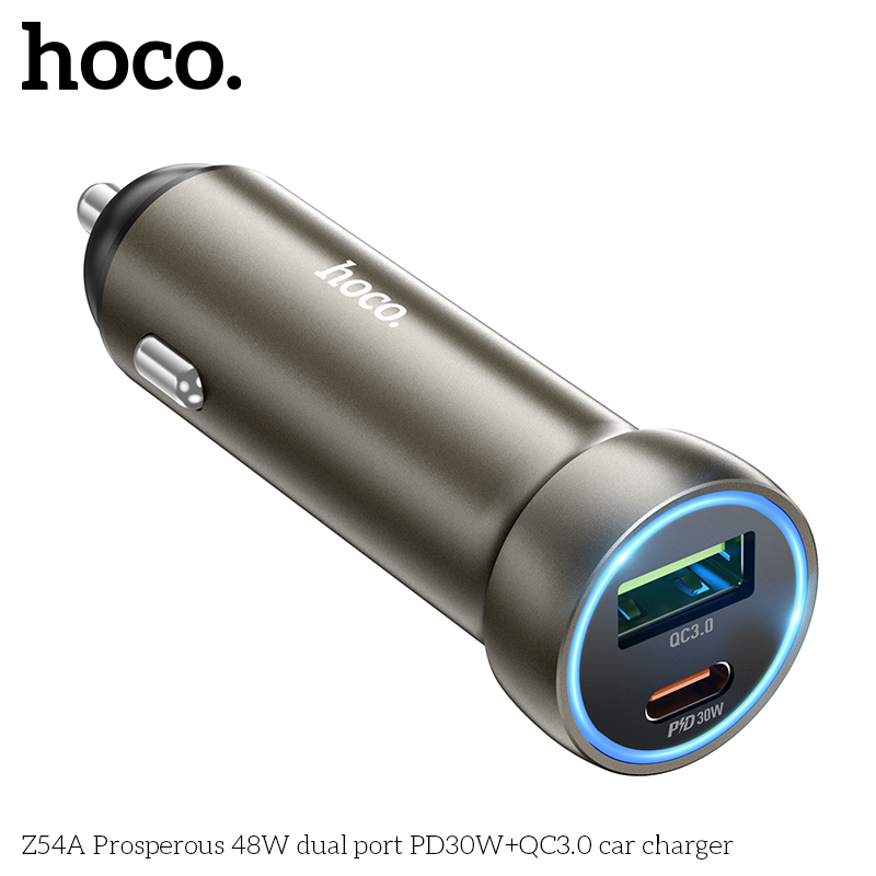 Tẩu Sạc Ô Tô Hoco Z54A 48w