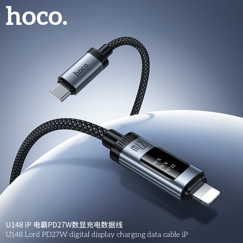 Cáp Sạc PD iP Hoco U148 27W