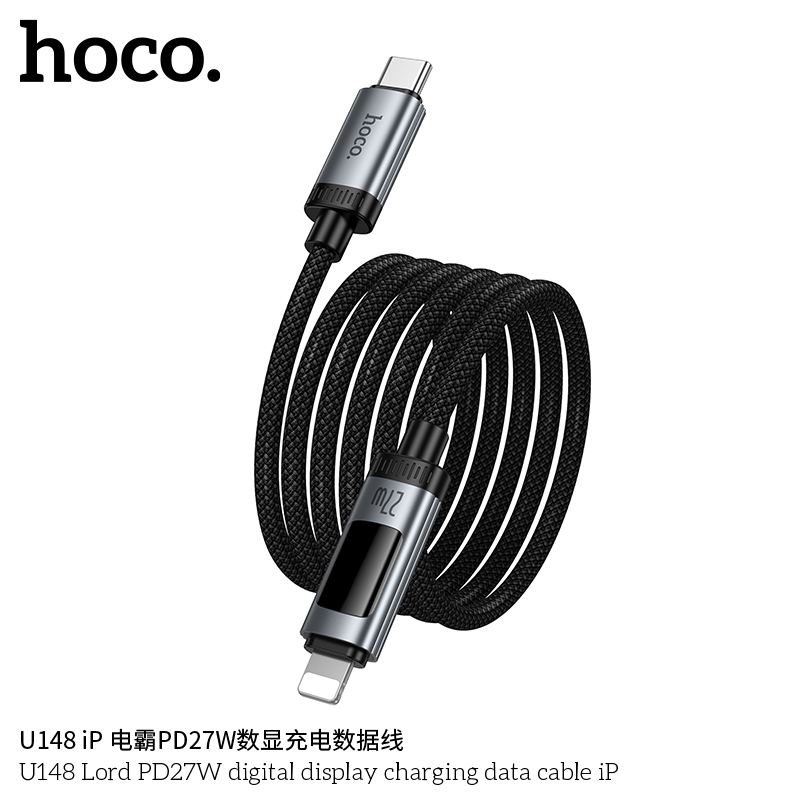 Cáp Sạc PD iP Hoco U148 27W