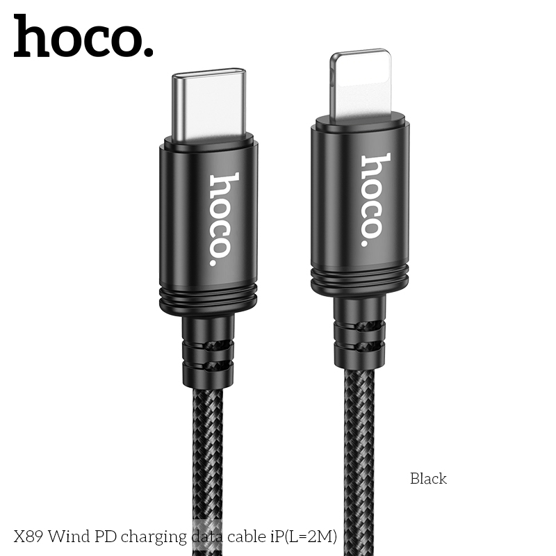 Cáp Type-C to iP Hoco X89 2M 20w